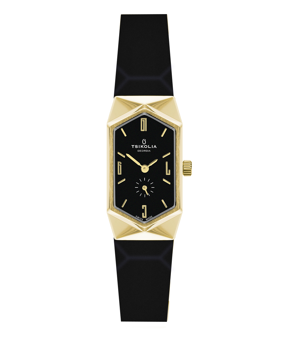 Kolkhi's (Black, Rubber Strap)